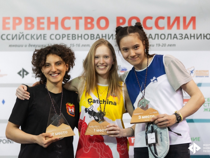 Юные гатчинские скалолазы вернулись домой с наградами Первенства России